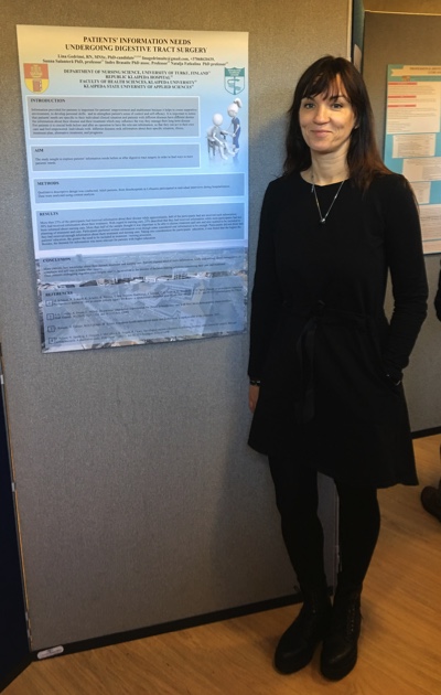 Prie stendinio pranešimo “Patients` information needs undergoing digestive tract surgery”